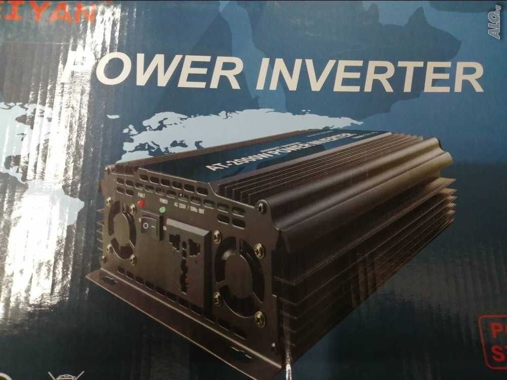 Инвертор 12V /24V към 220V  от 500W до 5000W непълна и пълна синусоида