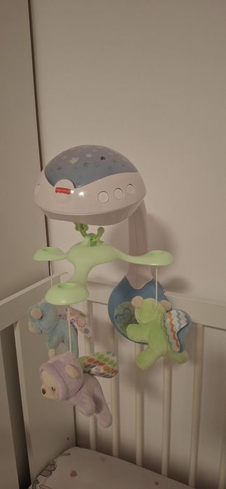 Carusel 3 in 1 Fisher Price Butterfly Dreams cu proiectie