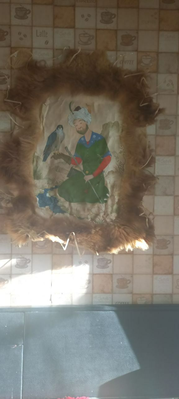 Teriga cizilgan rasm