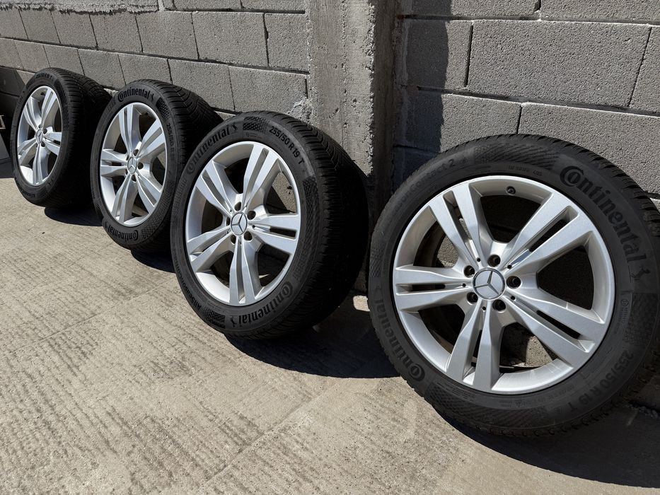 Оригинални джанти 19 за Мерцедес с гуми 255 50 Continental all season