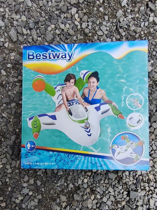 Avion gonflabil pentru copii / de apa/ plaja / nou / besway/ mare