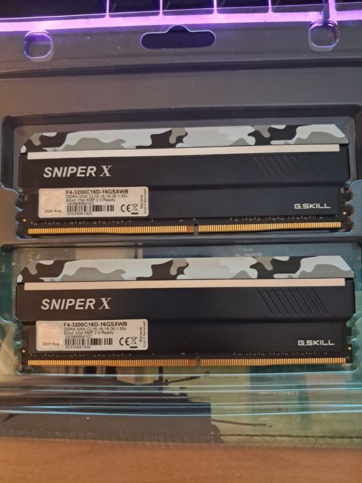 Оперативная память, ddr4, 16 gb.