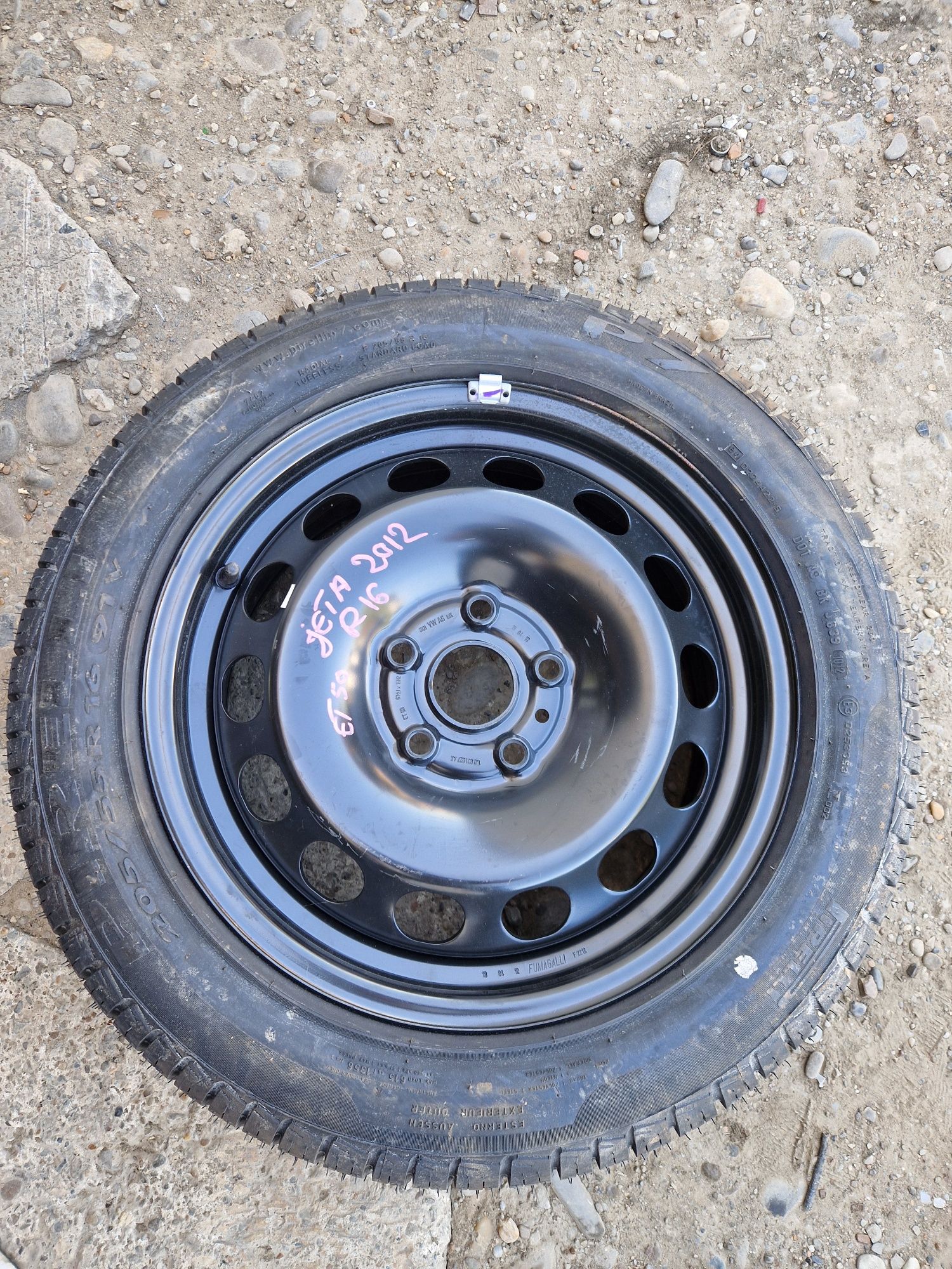 Roata de rezerva Volkswagen Jetta 2012 R16