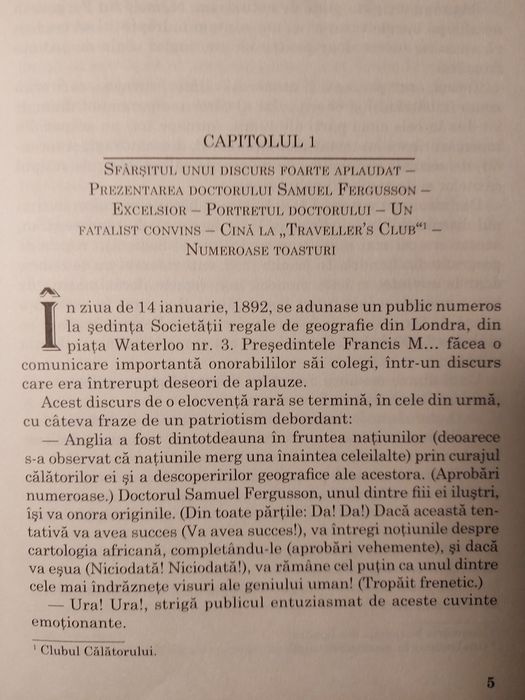Cinci saptamani in balon - Jules Verne