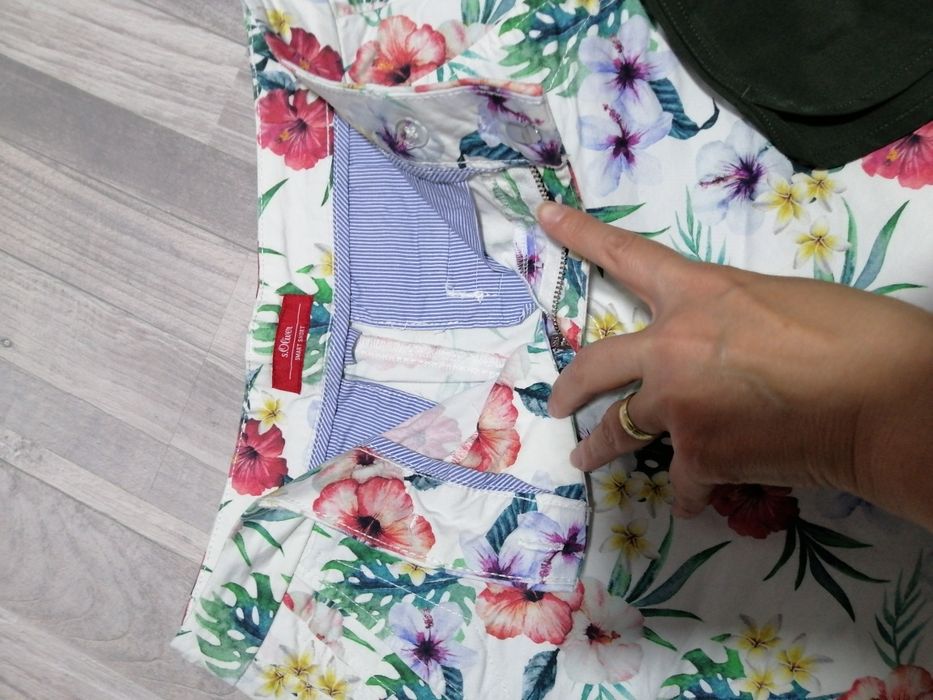 Ser pantaloni vară scurți damă M Only curier gratuit