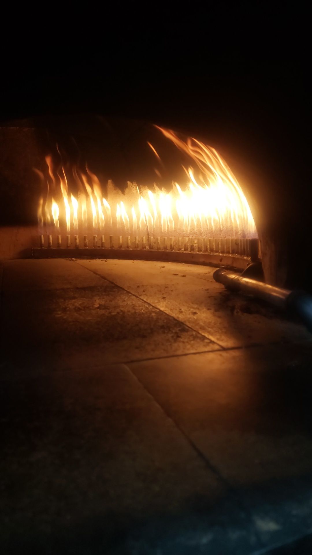 Arzator pizza inox