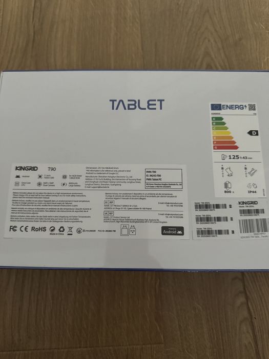 Tableta Kingrid 24/128Gb Sigilata