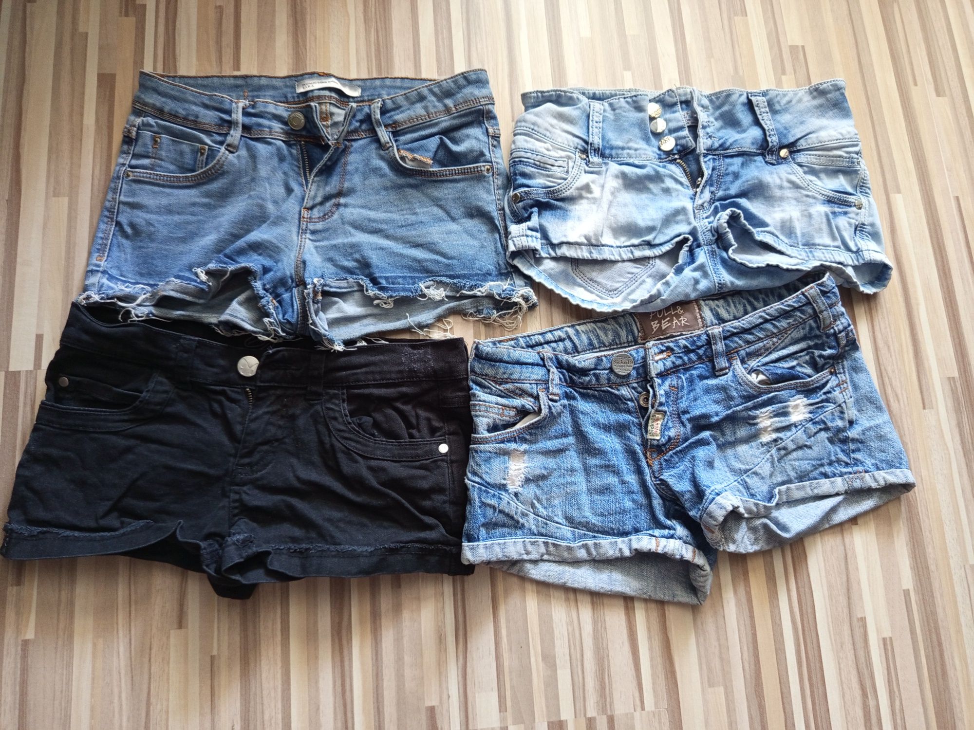 Къси панталони Guess, Wrangler цена 15лв размер S