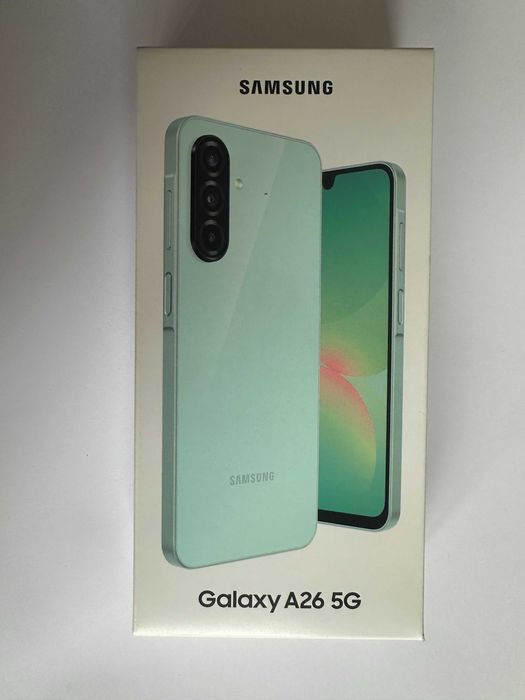 ЧИСТО НОВ !!! Samsung Galaxy A26 5G - 128GB - ЗЕЛЕН - ГАРАНЦИЯ