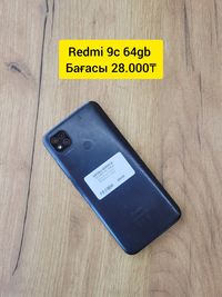 Redmi 9c 64gb телефоны сатылады