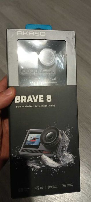 Cameră de acțiune AKASO Brave 8 – Nouă, sigilată!