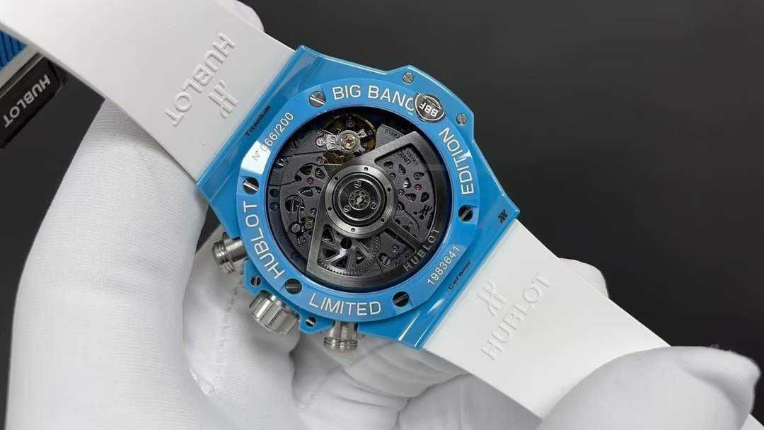 HB Big Bang Unico Ceramic Blue-White