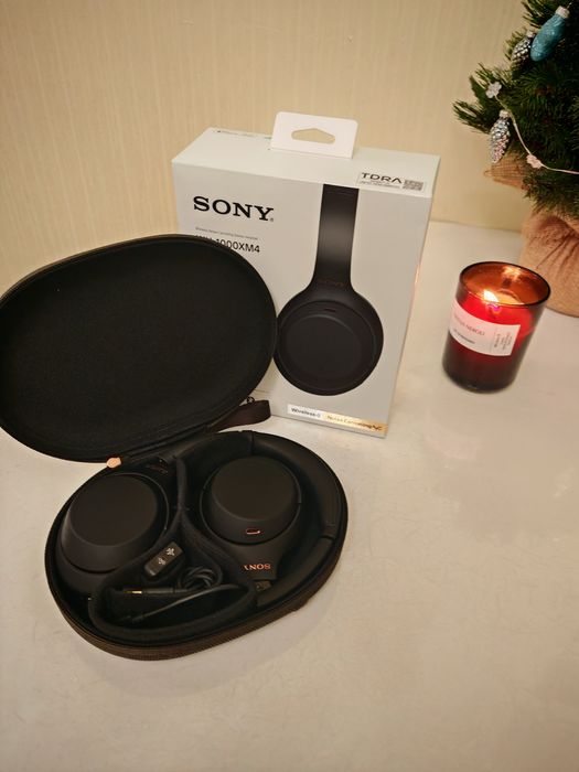 Беспроводные наушнтки Sony WH-1000XM4 // НА ГАРАНТИИ