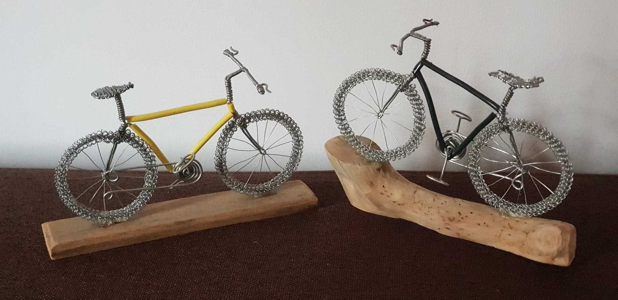 Biciclete din sarma hand-made