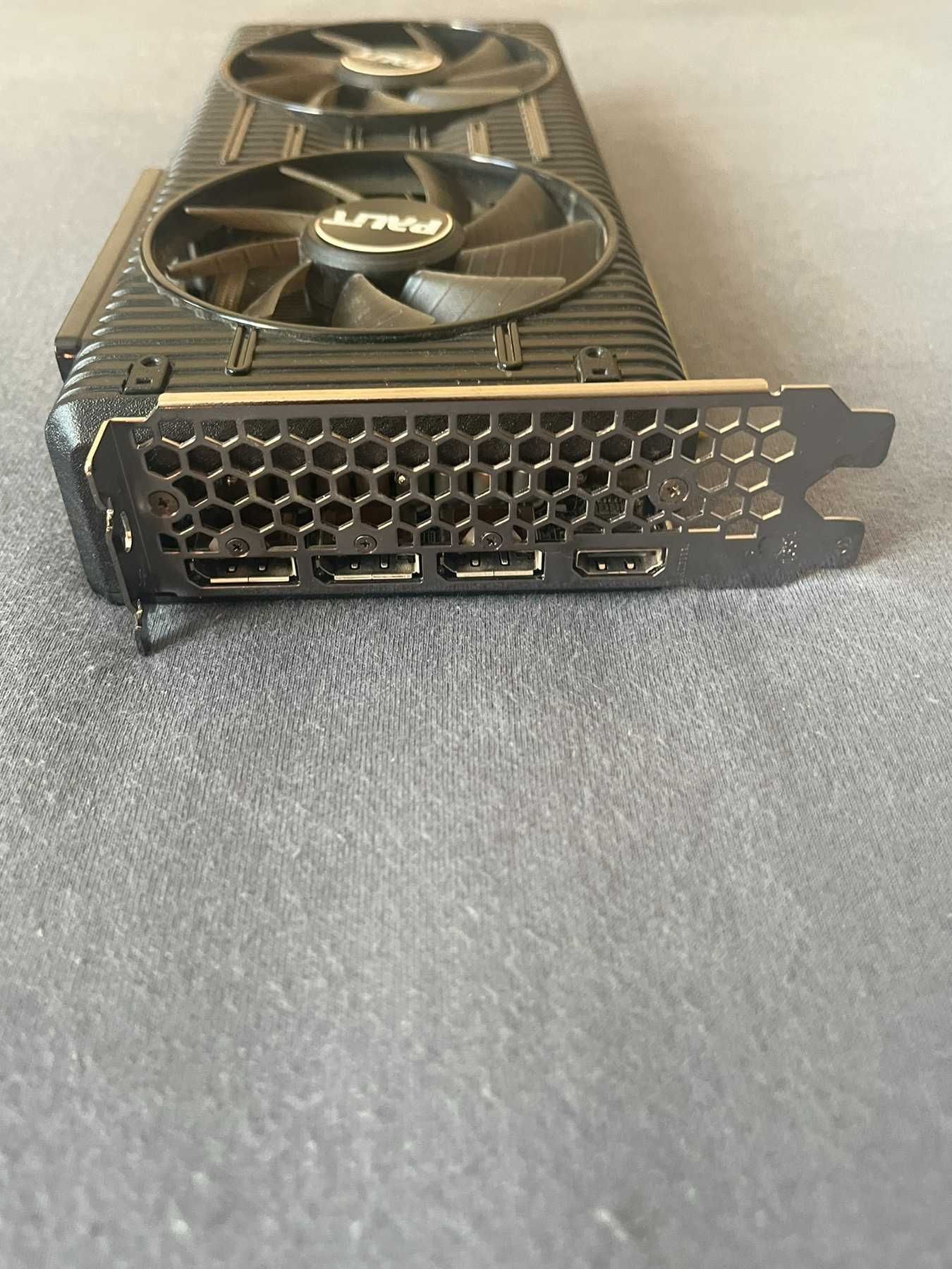 Видео карта GPU Palit GeForce RTX 3060 Dual OC 12GB