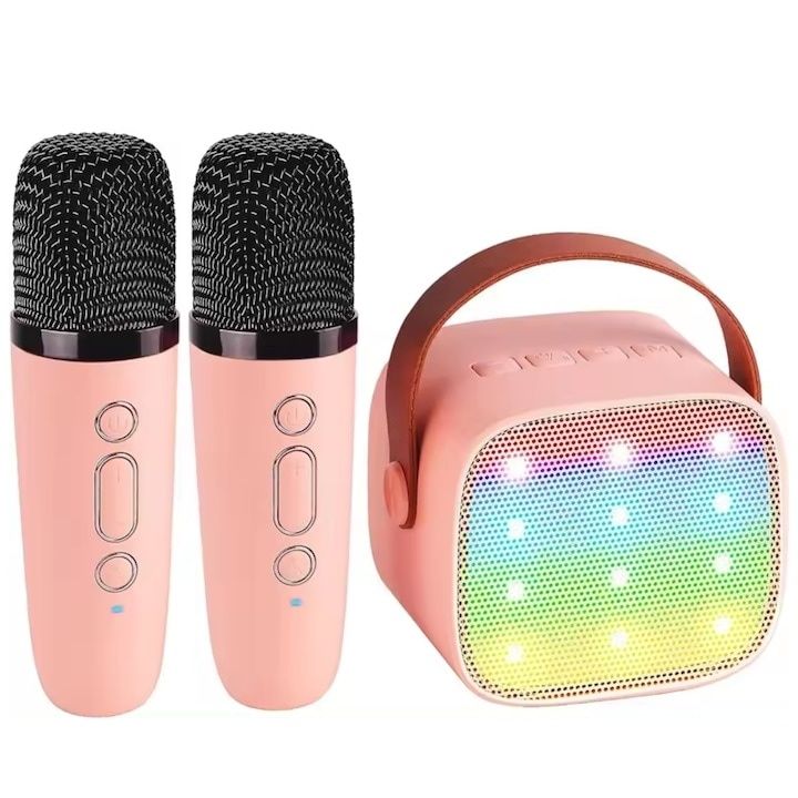 Set Boxa Karaoke, Cu 2 Microfoane Wireless