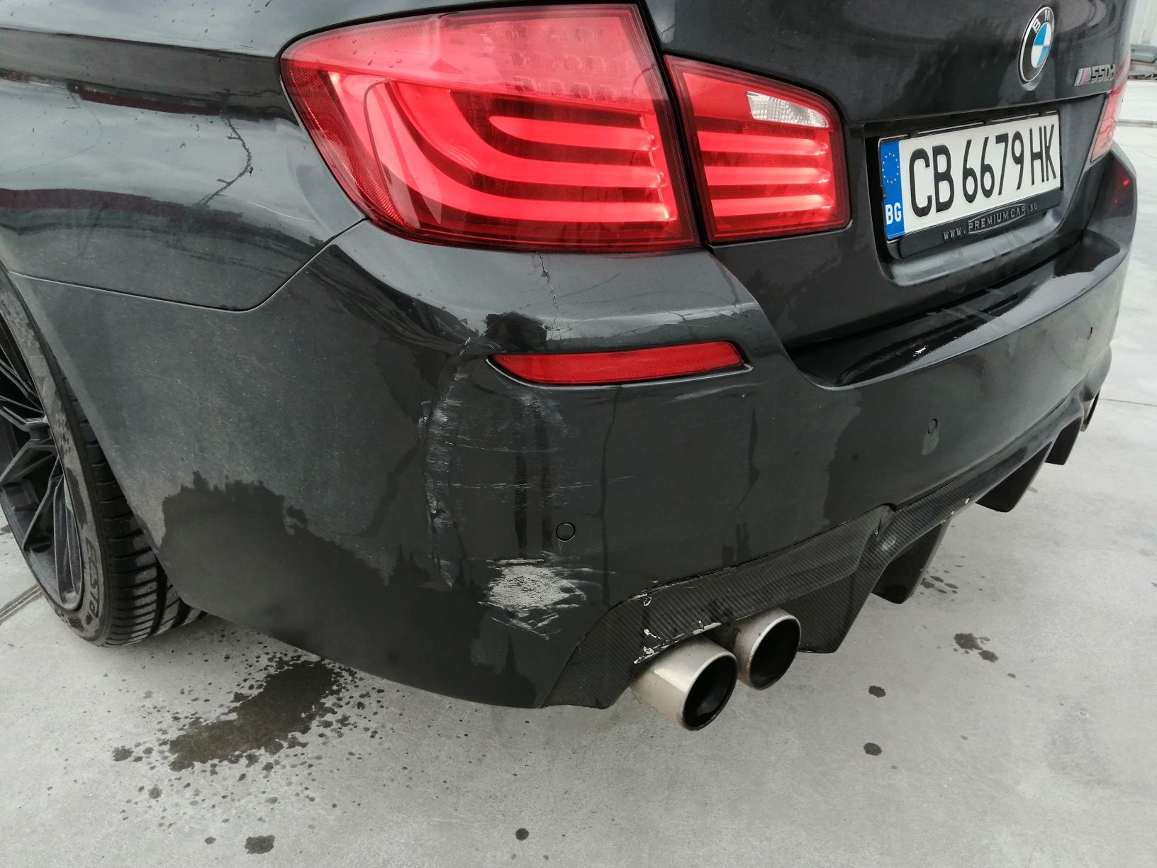 Bmw 530D xDrive сменен двигател