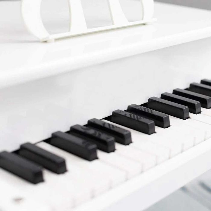 Pian in miniatura tip xilofon 30 clape, copii 3-7 ani, Scaun, MDF+ABS