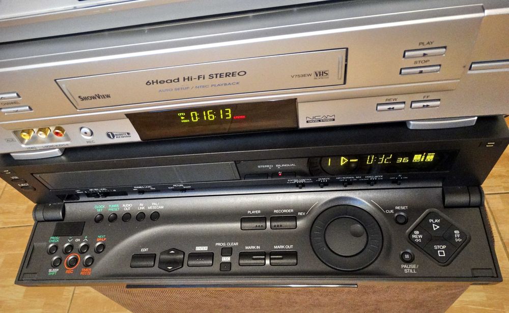 Videorecorder Sony SLV-SE830 , Videorecorder Blaupunkt RTV-846 Hi-Fi