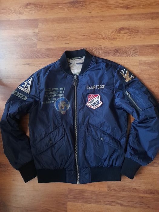 SCHOTT USA мъжки двулицев бомбър M- L размер.