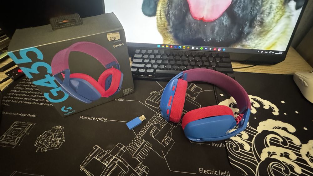 Наушники logitech g 435