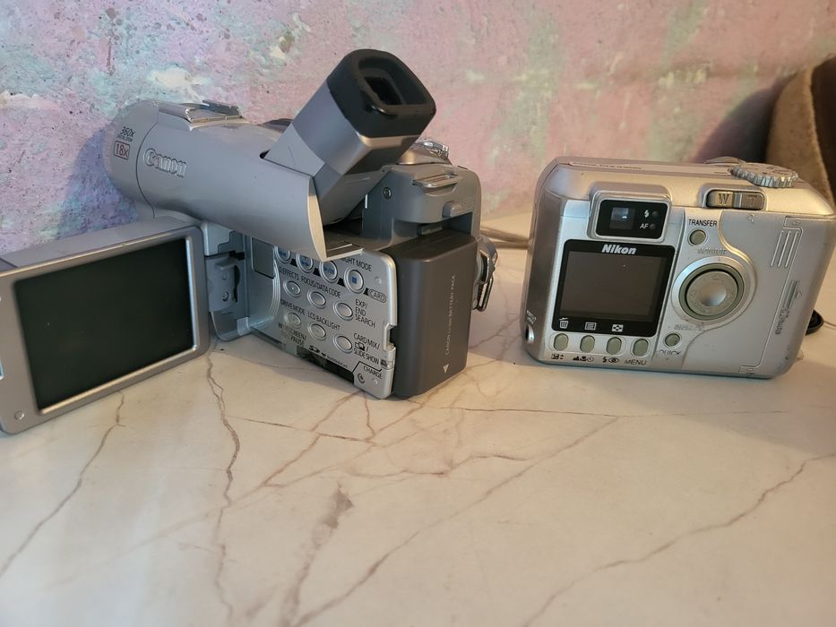 Продам цифровой фотоаппарат и видеокамеру