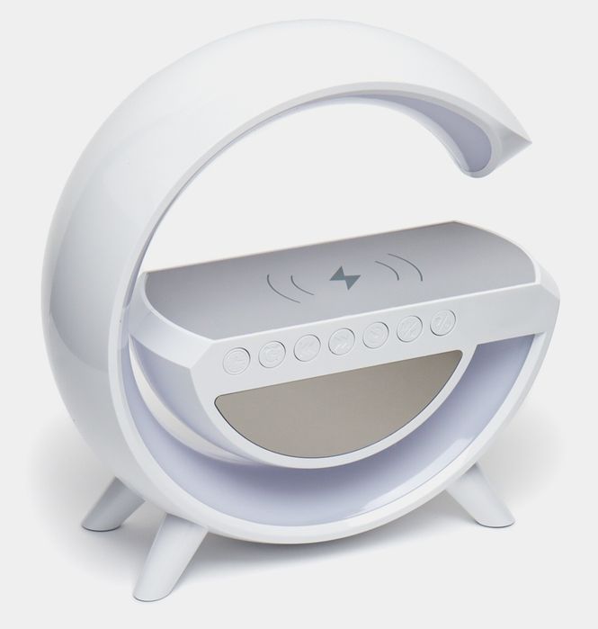 Bluetooth-колонка светодиодный ночник, часы с будильником