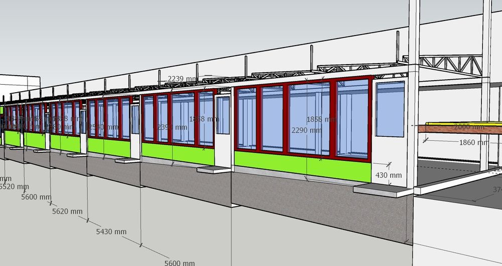 Окно двери витражы
