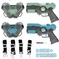 Set doua pistoale laser tag