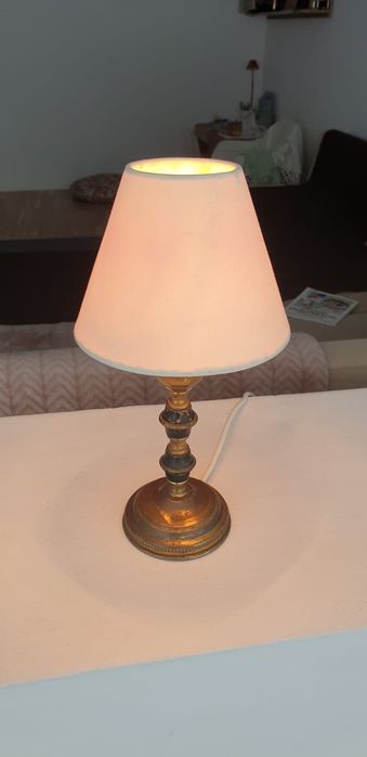Accesoriu decorațiune lumina vintage colectie alama Suedia 1930
