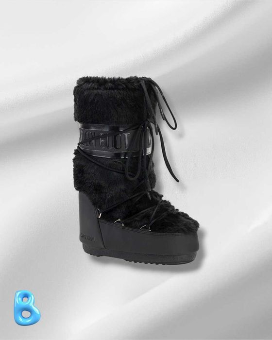 Moon Boot Icon Faux Fur