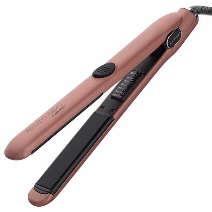 Keratin Glory Gamma piu преса за изправяне и букли