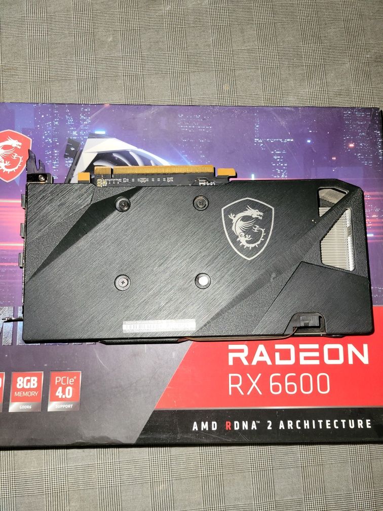 Видеокарта АMD RX 6600 8GB MSI Mech - пълен комплект