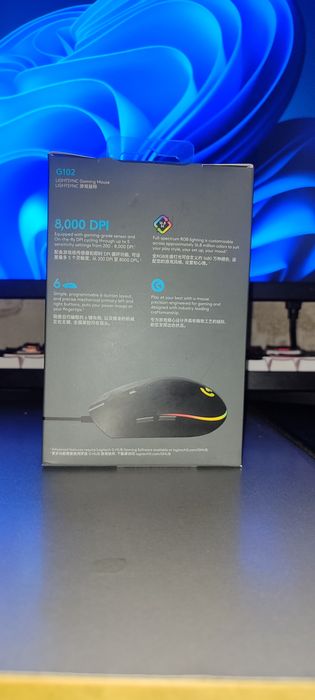Мышь Logitech G102 игровая