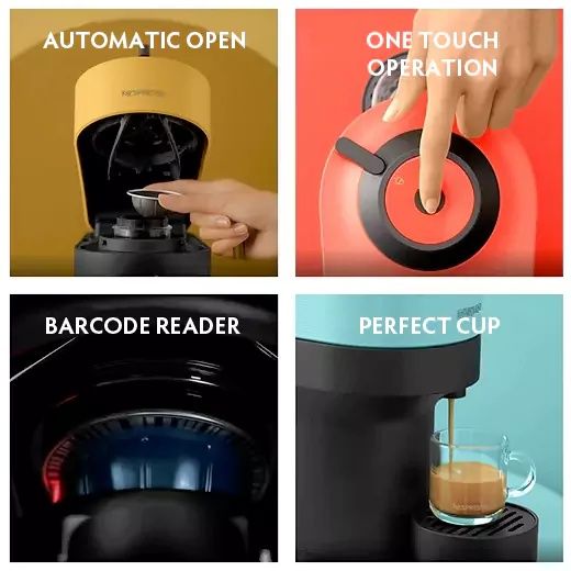 Капсульная кофемашина Nespresso Vertuo pop. Сделано в Венгрии