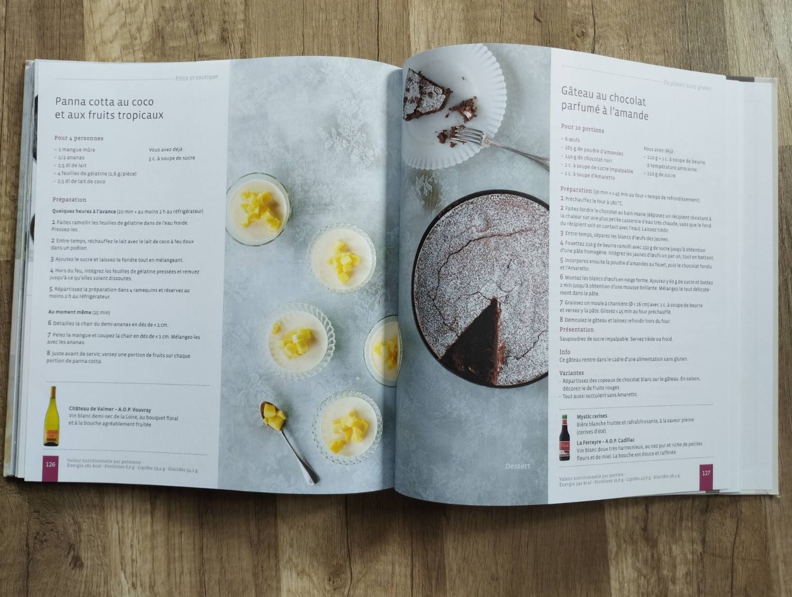 Кулинарна книга на френски Cuisiner avec 5 ingredients