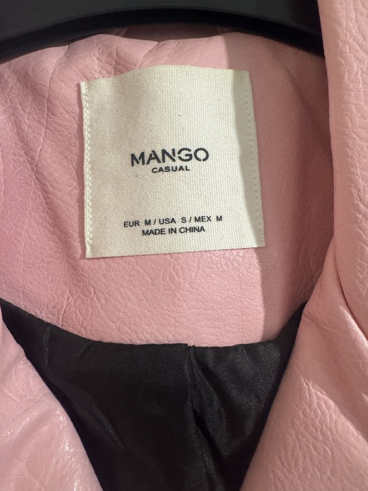 Кожено яке MANGO