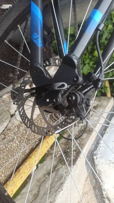 Vand Rockrider ST 120 unisex, marimea M negru fumuriu, roti 27.5 inch