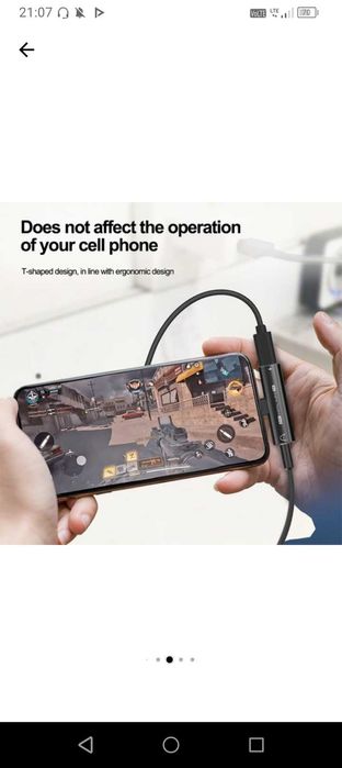 Adaptor audio si incarcator USB-C la Jack 3.5mm, 60 w PD universal