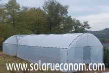 Solarii (sere) de gradina complete, pregatite pentru montaj