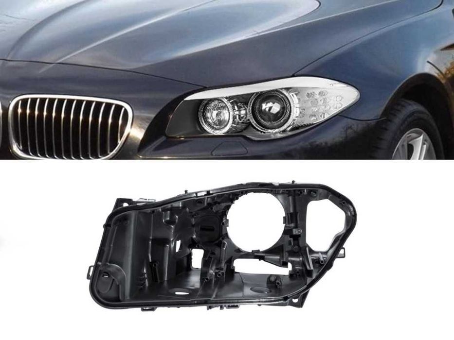 Корпус за фар на BMW 5 F10 Pre-Face