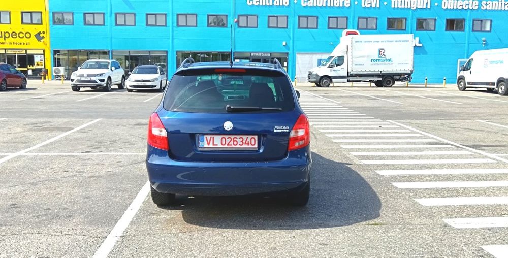 Skoda Fabia An 2010 Motor 1,4 Benzina MPI Climă Jante Numere Valabile
