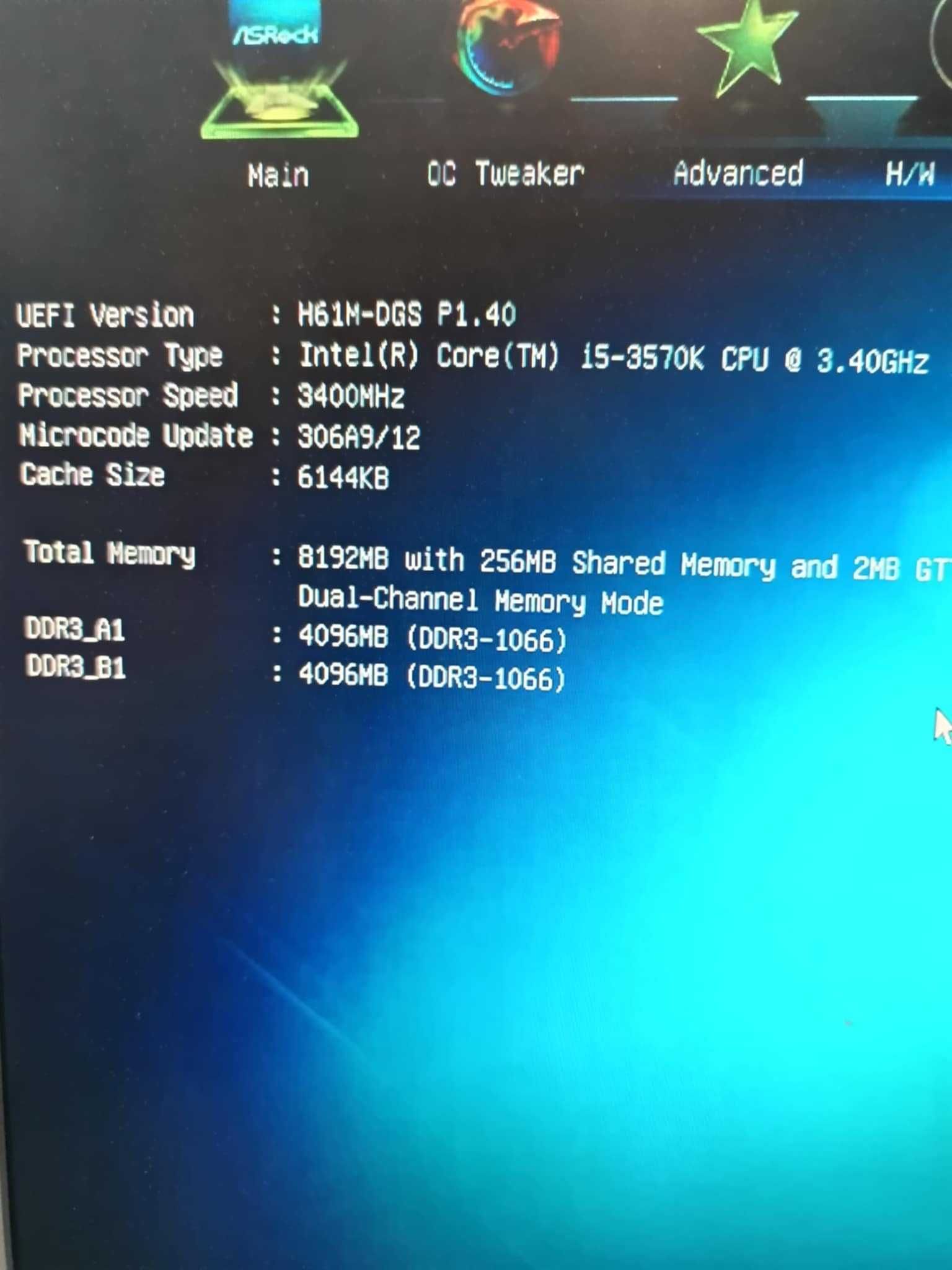 i5 3570k +охладител и дъно
