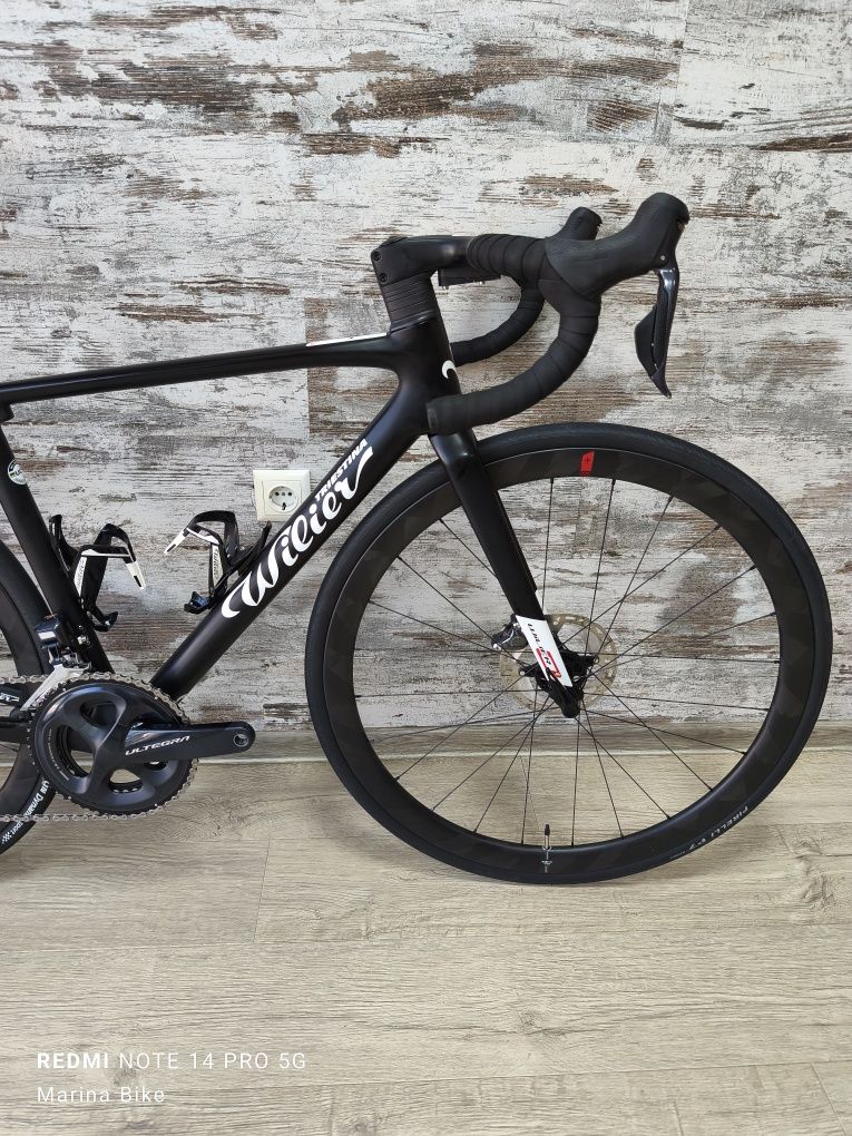 Карбонов шосеен велосипед Wilier Zero SLR Disc Ultegra Di2 Miche | 52