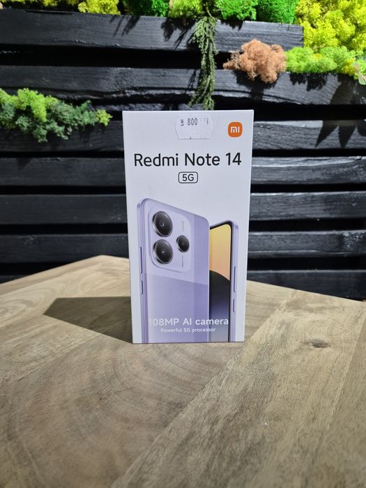 Redmi Note 14 5G 256gb/8gb Black Duos/Fact+Garantie