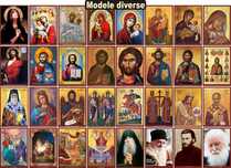 Icoane ortodoxe, vitralii, cruci, epitaf, sinaxar, prapuri bisericesti