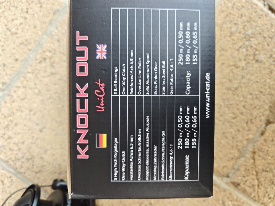 Въдица Black cat и макара UniCat