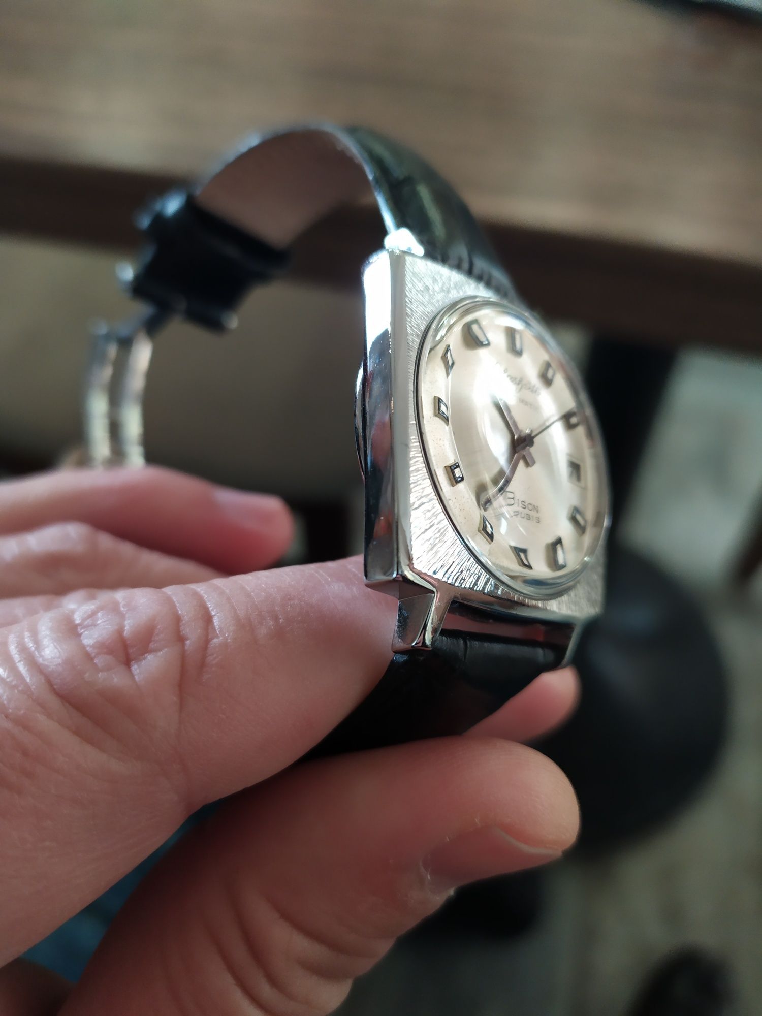 Gub Glashutte Bizon automatic, като нов!