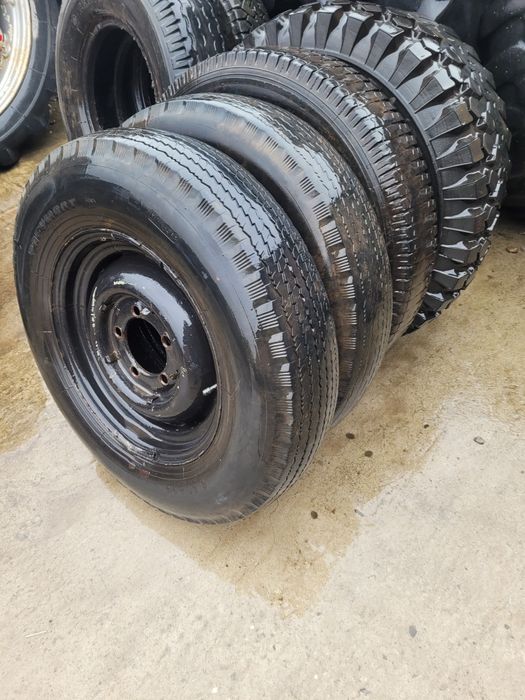 Jante complecte Remorcă,tractor, Pneumant 6.50-16 (5prezoane)