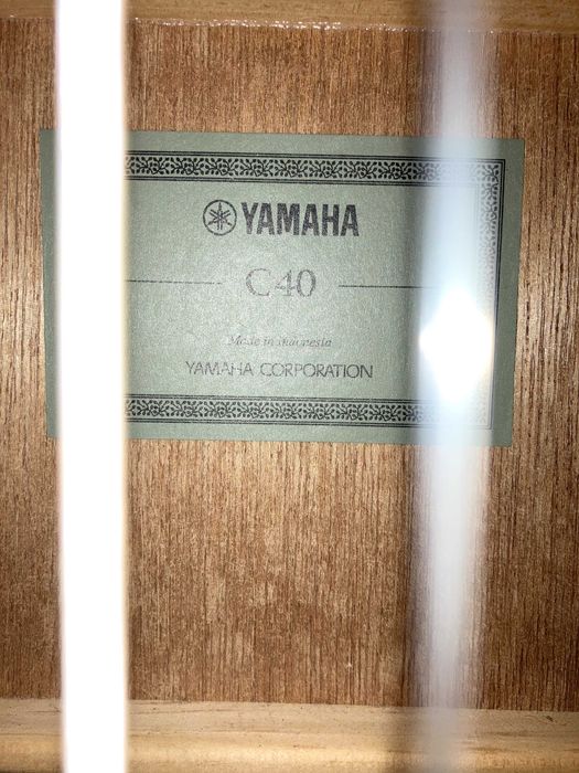 Yamaha C40, оригинал